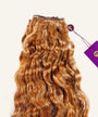 Curly Double Drawn Hand-Tied Weft