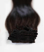 Straight Double Drawn Hand-Tied Weft