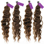 4 x Curly Fusion I-Tip Hair Extension Bundle Deal