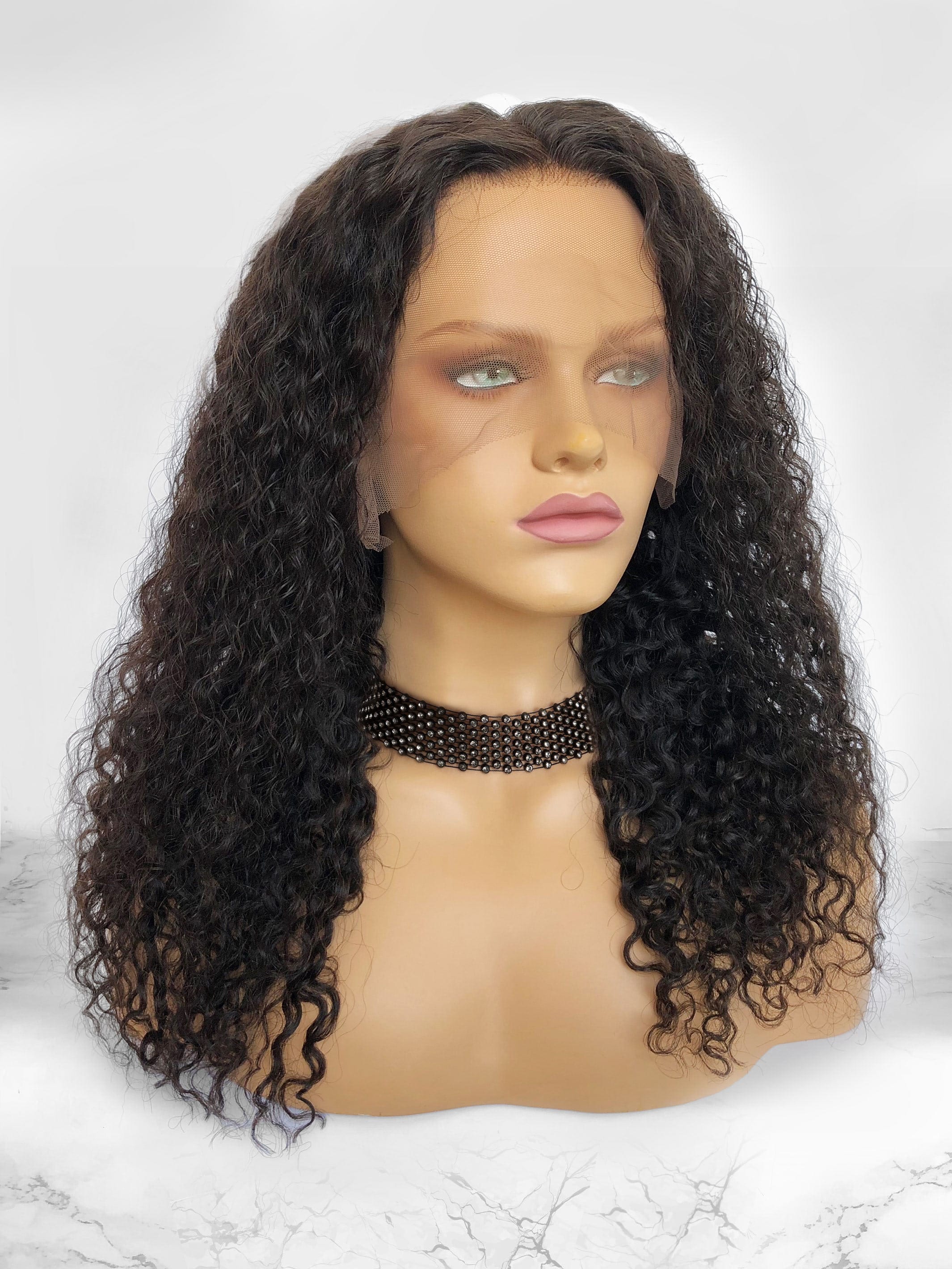 curly full lace wig