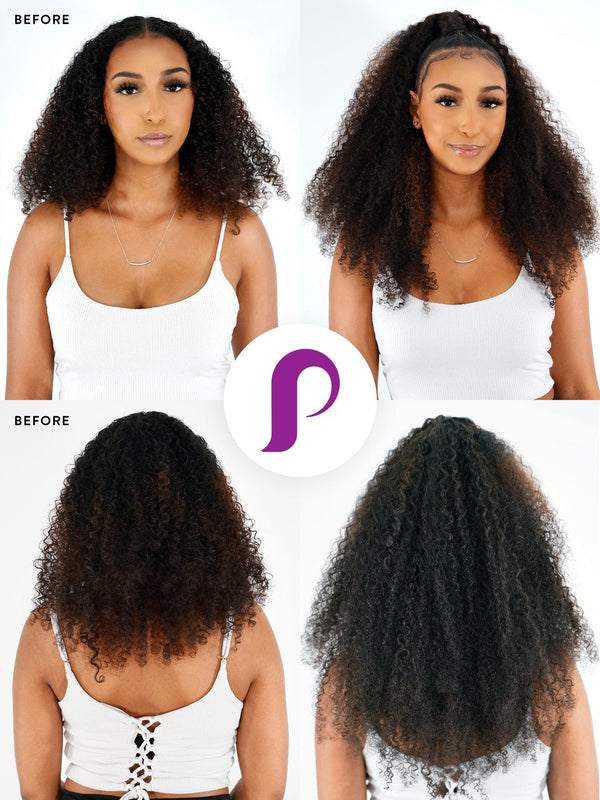How To Blend Clipin Curly Hair Extensions With Natural Curly Hair