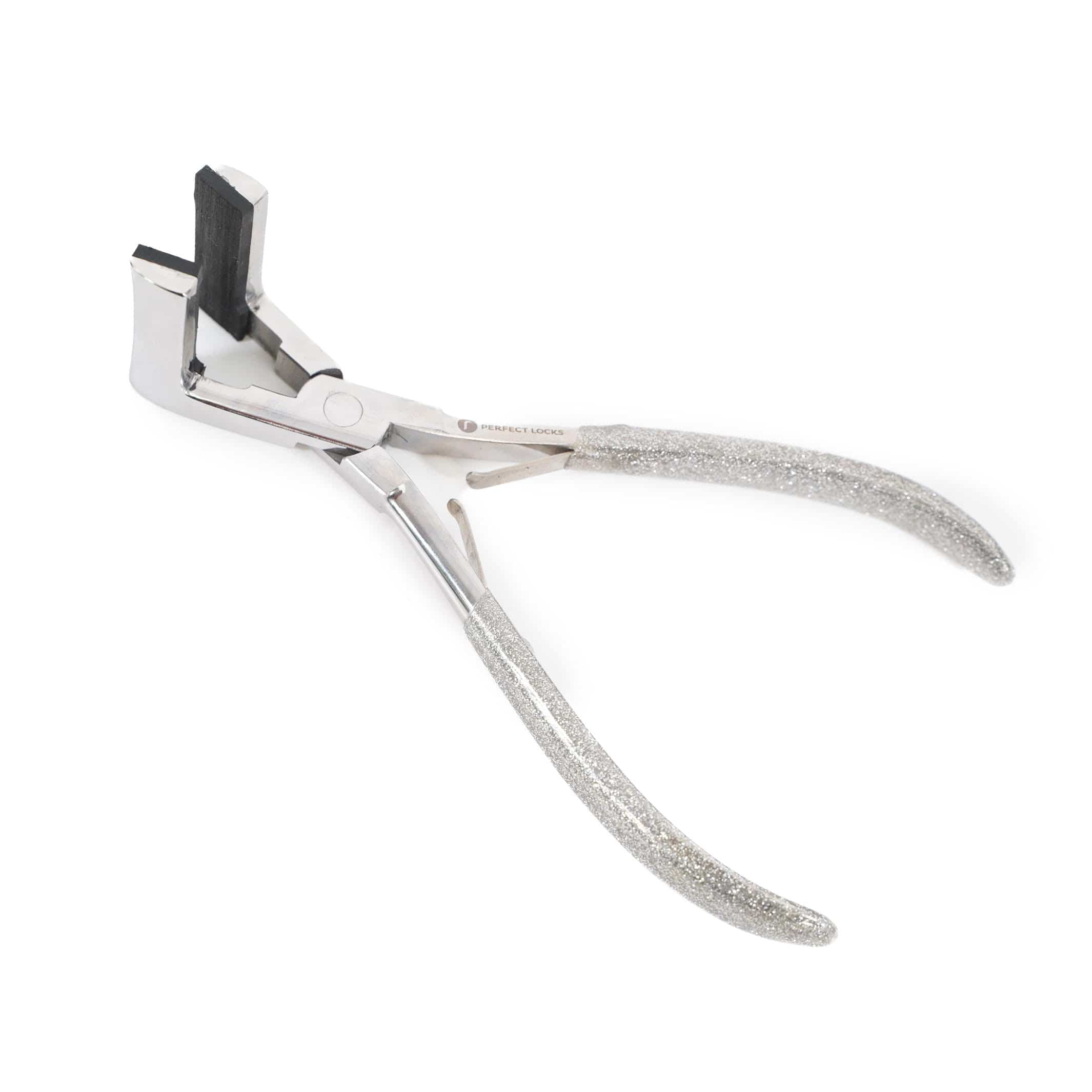 tape Hair Extensions Pliers, Stainless Steel with Silicone Pad Hair Styling  Tool