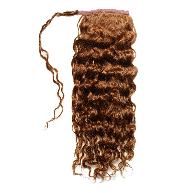 Curly Ponytail / #33 Dark Auburn / 16"