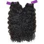 2 x curly virgin machine weft bundle deal by perfect locks