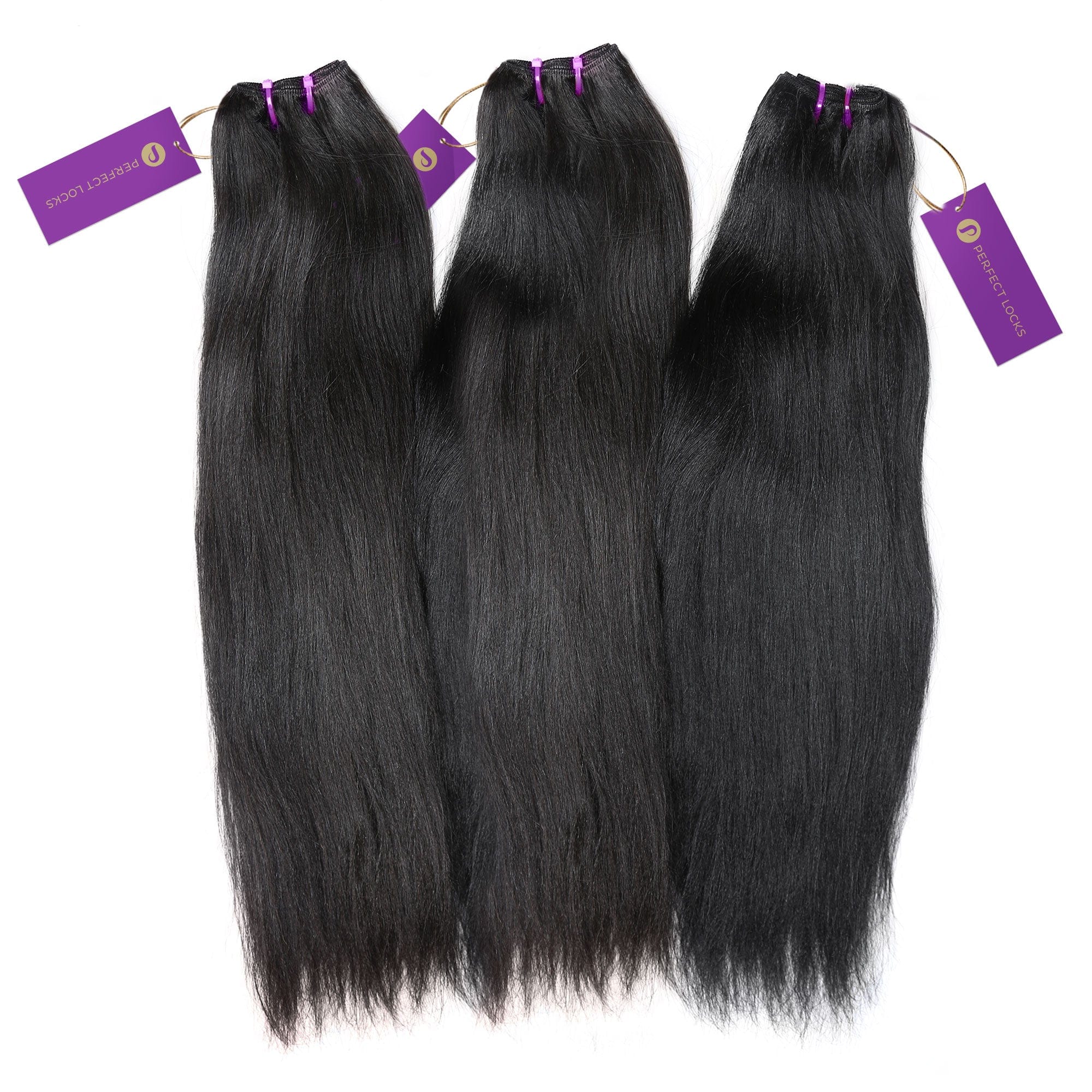 3 x Relaxed Straight Machine Weft Bundle Deal