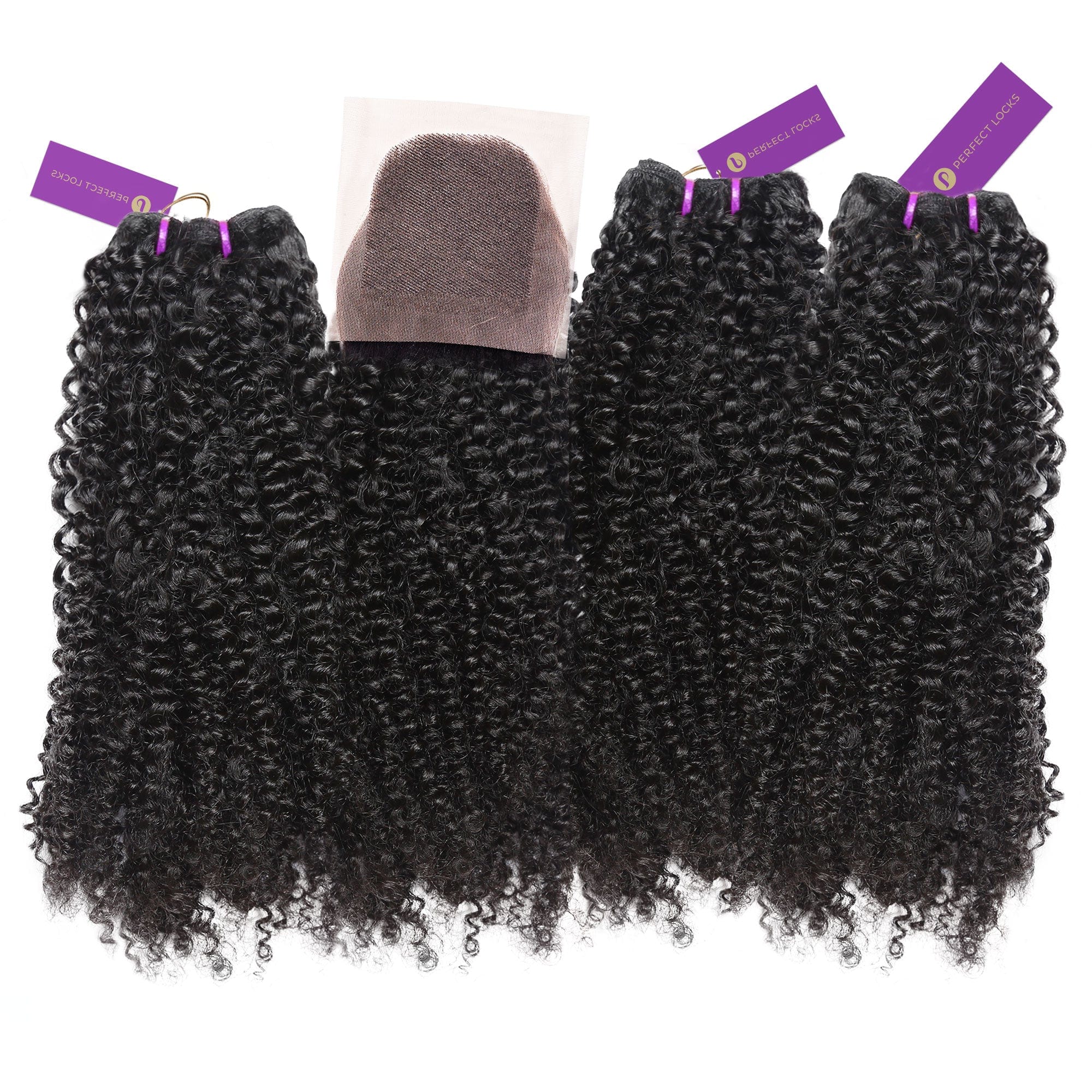 3 x Tight Curly Bundle Deal + Closure